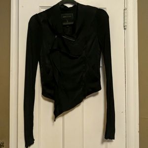 BCBG Maxazria moto style light jacket